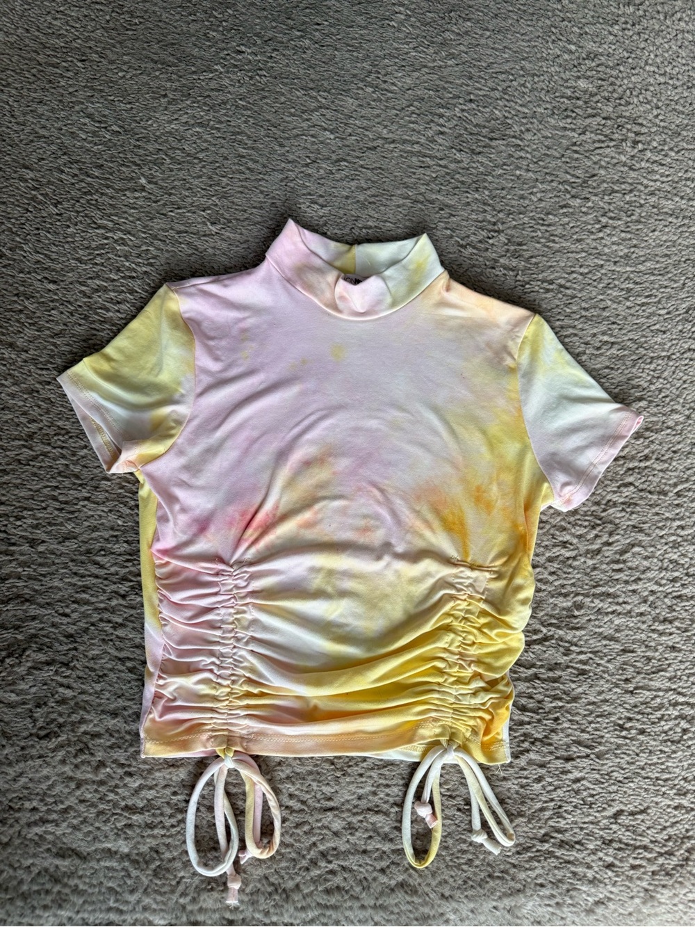 Fashion Nova Tie-Dye Crop Top